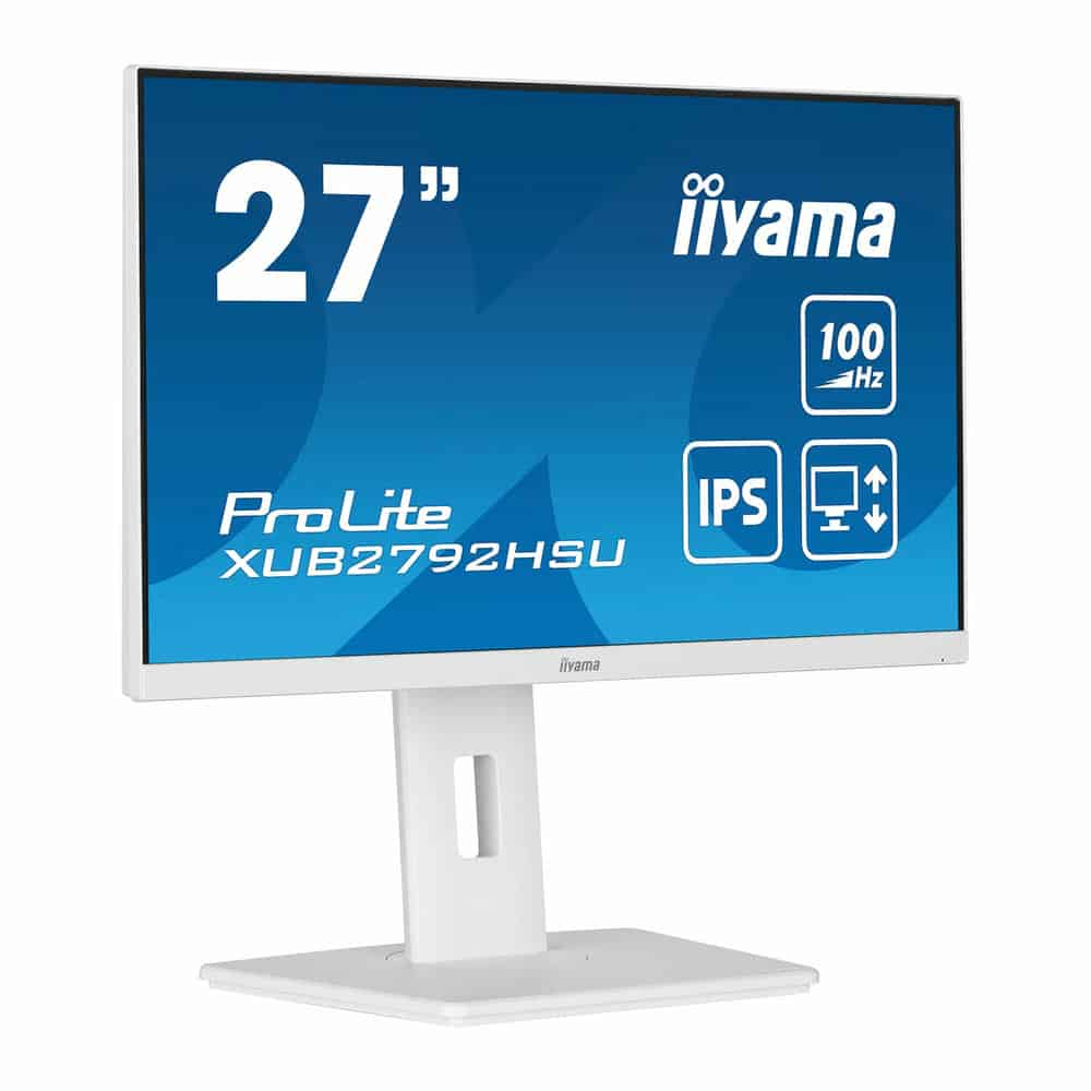 (image for) iiyama ProLite XUB2792HSU-W6 27" Full HD 100Hz FreeSync IPS Monitor